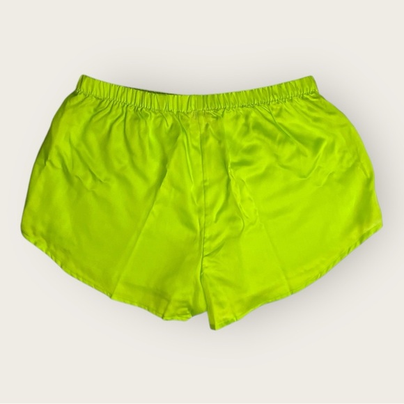 NWT | Ettitude | Signature Sateen Shorties | Lime Green | Small - Picture 4 of 12